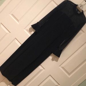 Vintage Excellent condition long black dress